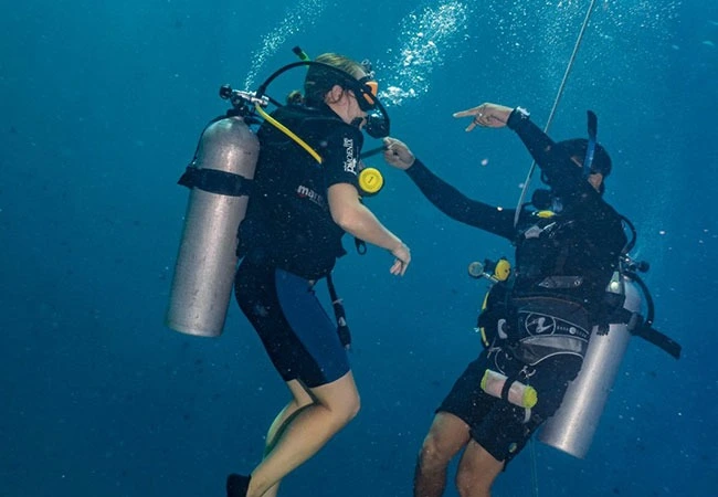 Buceo (principiantes) Bautismo